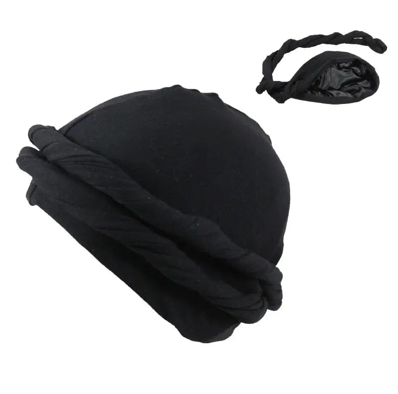 Solid Satin Lined Turban